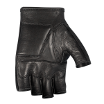 Fingerless Leather Black Glove Palm GMF014 Motodry 800X800