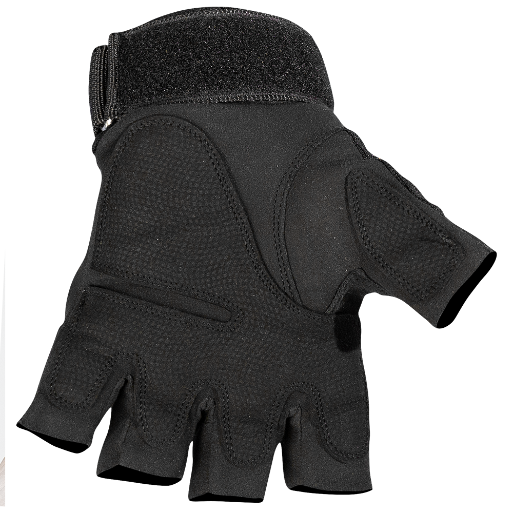 EASY Ride Fingerless Black Glove Palm Side 1000X1000