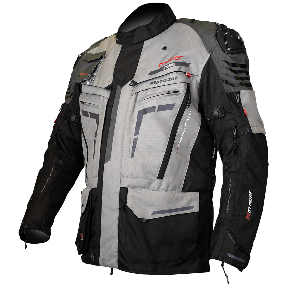 TREKKER PRO Jacket BLK-ANTH-GREY CMTRE1085 Front 1000X1000